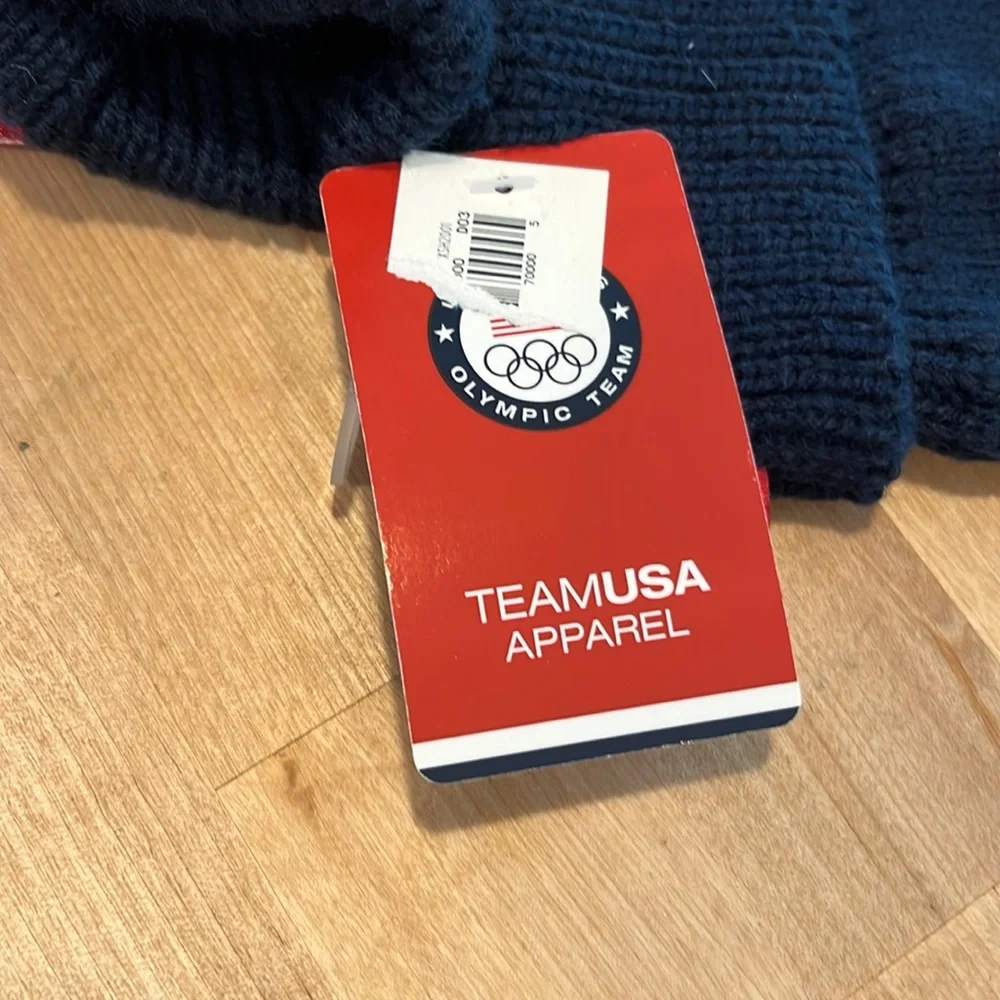 Old Navy Team USA Adult Winter Mittens Cozy Olympics Cold Weather New